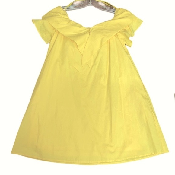 Love Riche Ruffle off the shoulder Bohemian Dress A line light lined new w tags - Picture 3 of 6